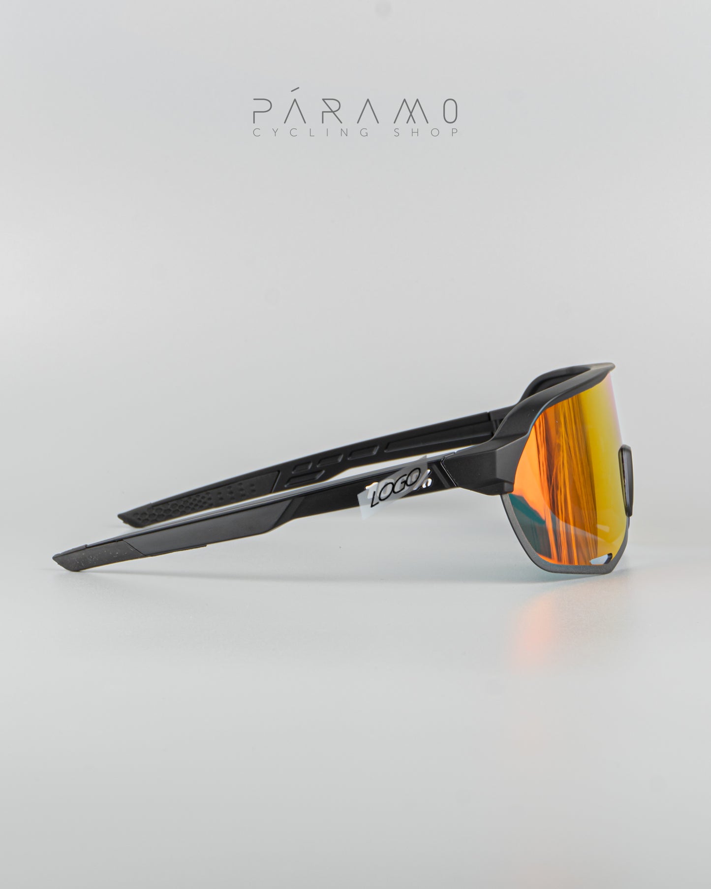 Gafas 100 P S2 negro 3 lentes Uv400