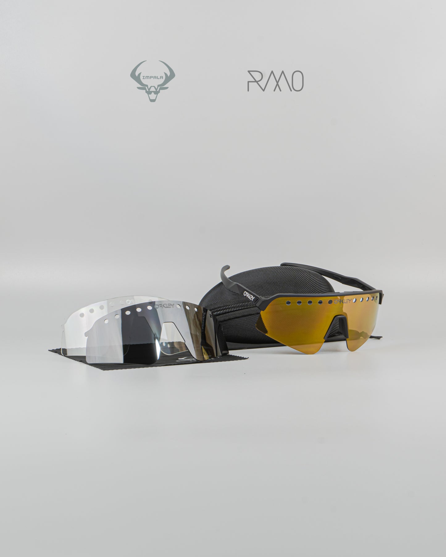 Gafas sutro lite sweep vented negro dorado 3 lentes Uv400