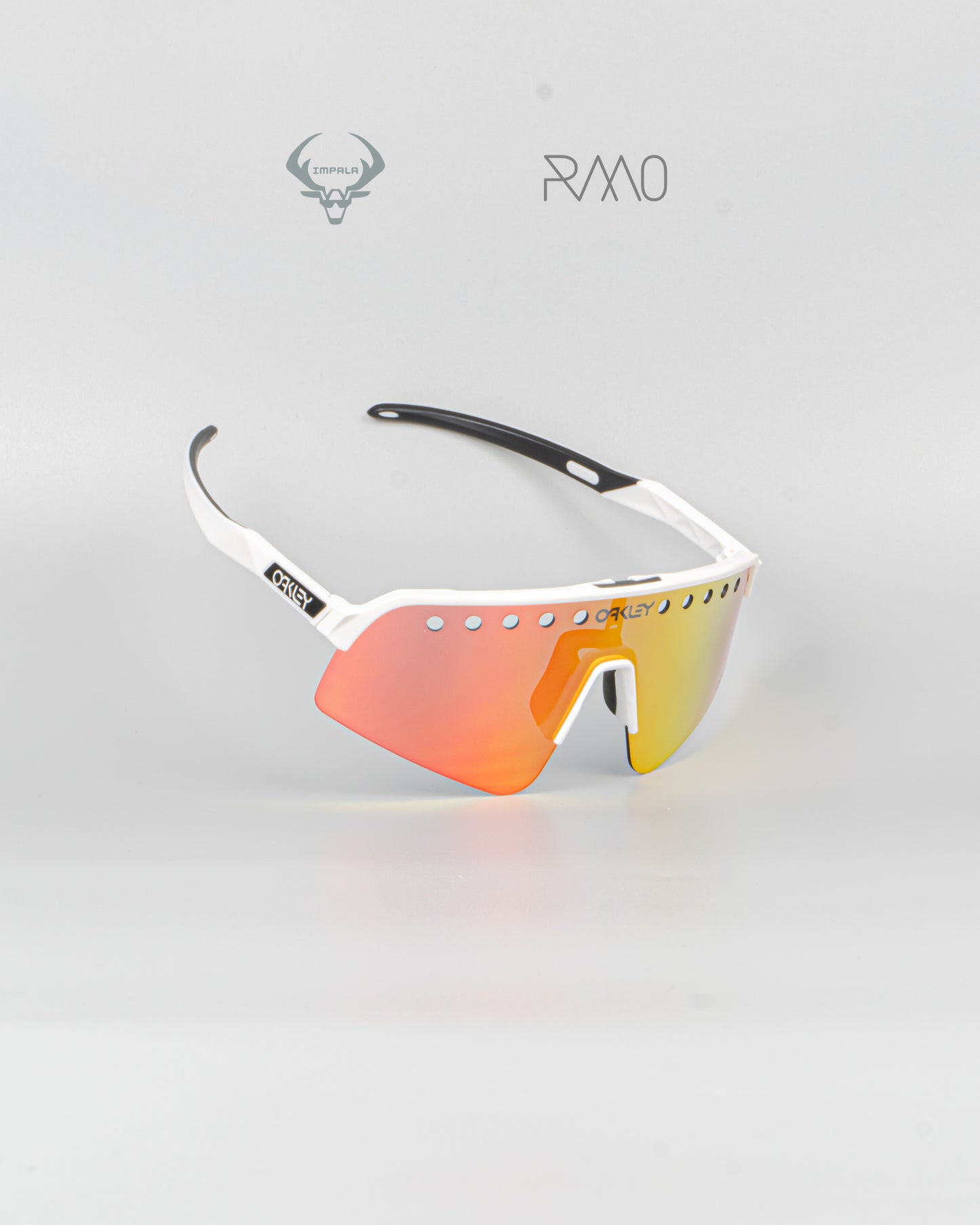 Gafas sutro lite sweep vented blanco rojo 3 lentes Uv400