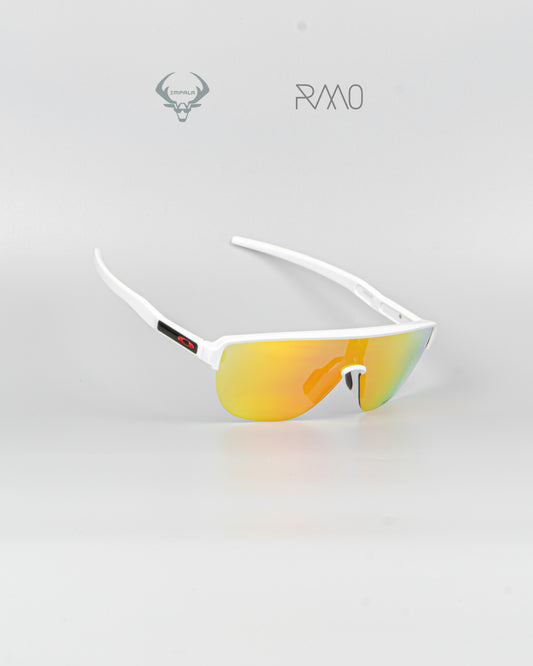 Gafas CORRIDOR  blanco naranja uv400 running