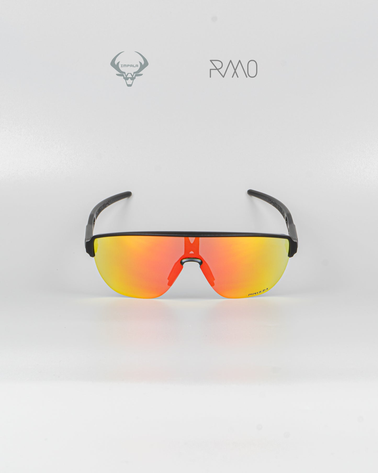 Gafas CORRIDOR negro naranja uv400 running