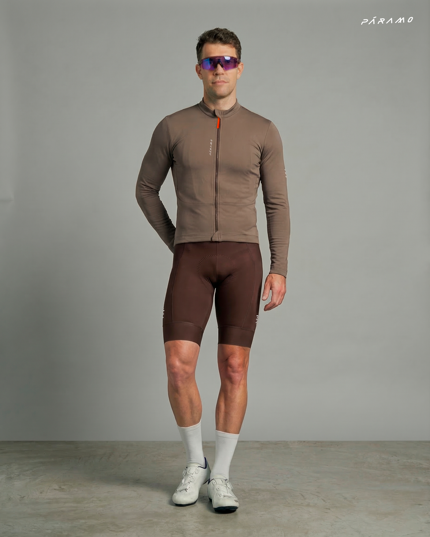 JERSEY VETTA BEIGE FRANCÉS UNISEX TÉRMICO CICLISMO