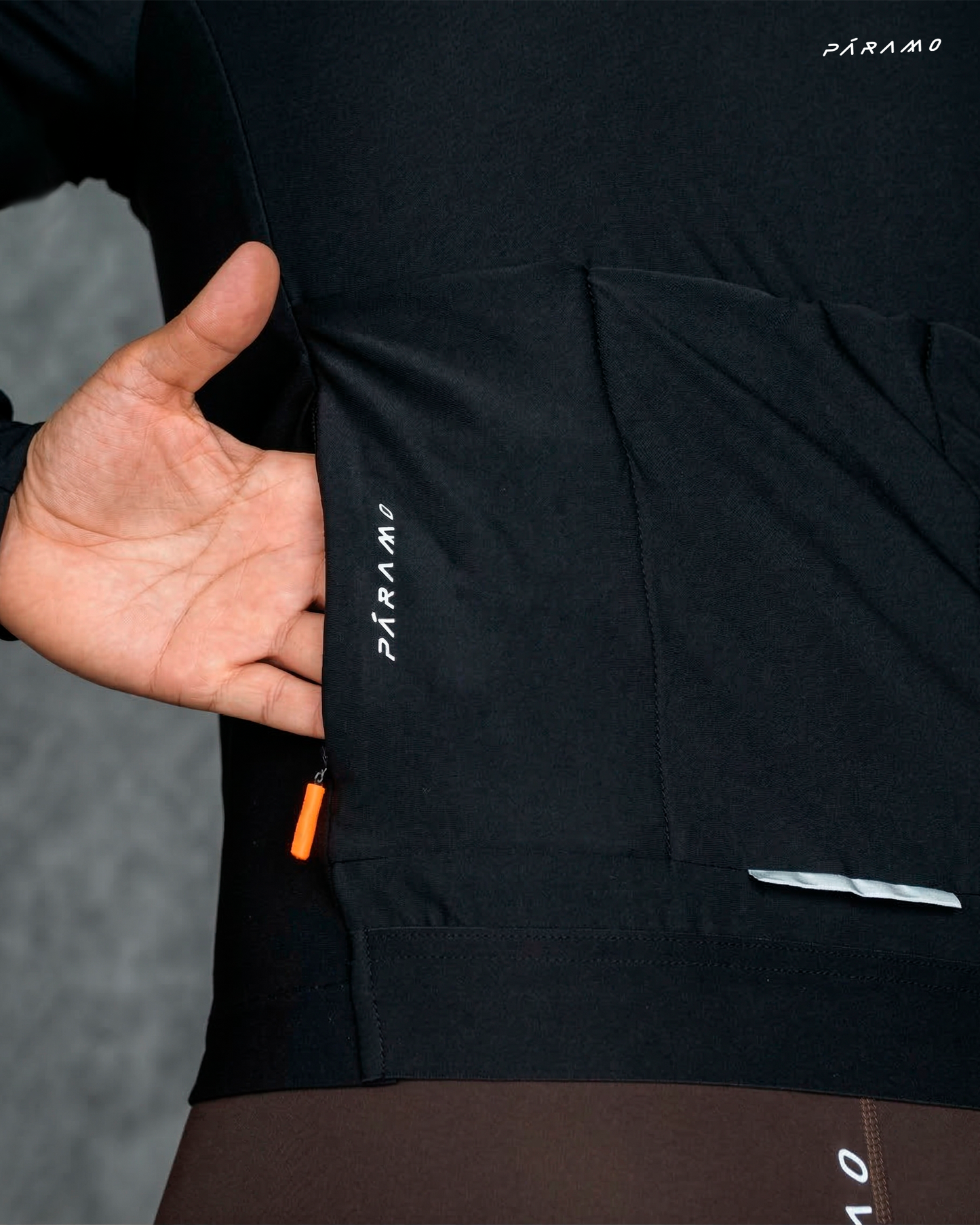 JERSEY VETTA NEGRO UNISEX TÉRMICO CICLISMO