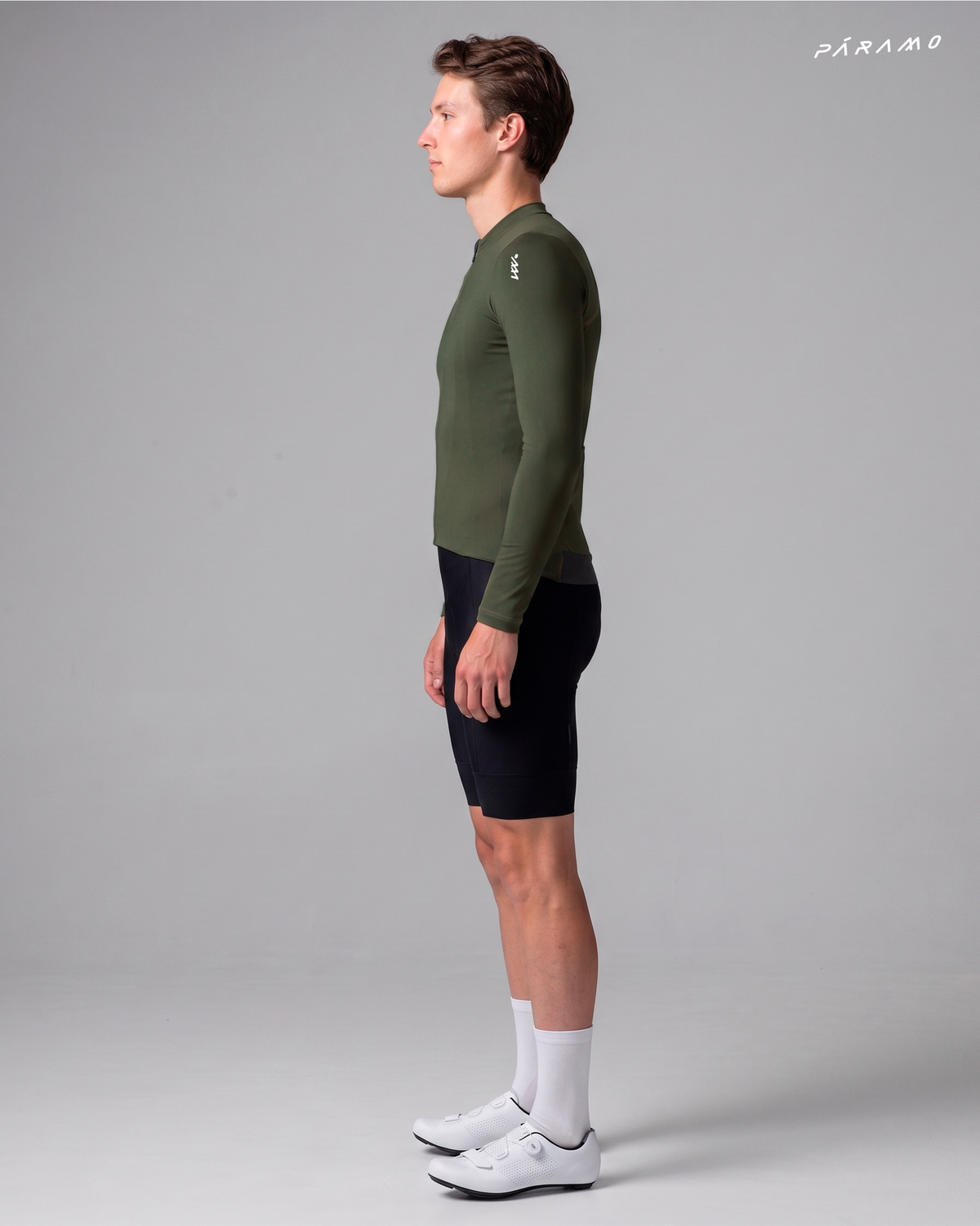 JERSEY ALLURE HOMBRE VERDE OLIVA CICLISMO
