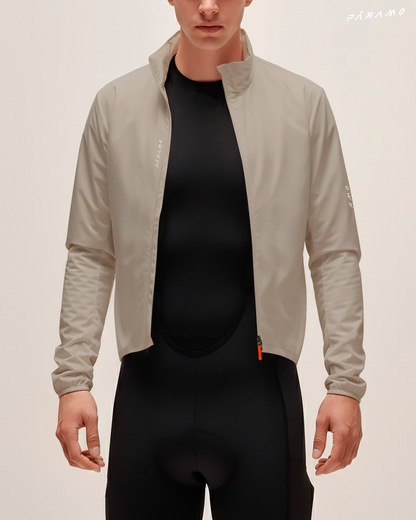 CHAQUETA HAST BEIGE UNISEX IMPERMEABLE 70%