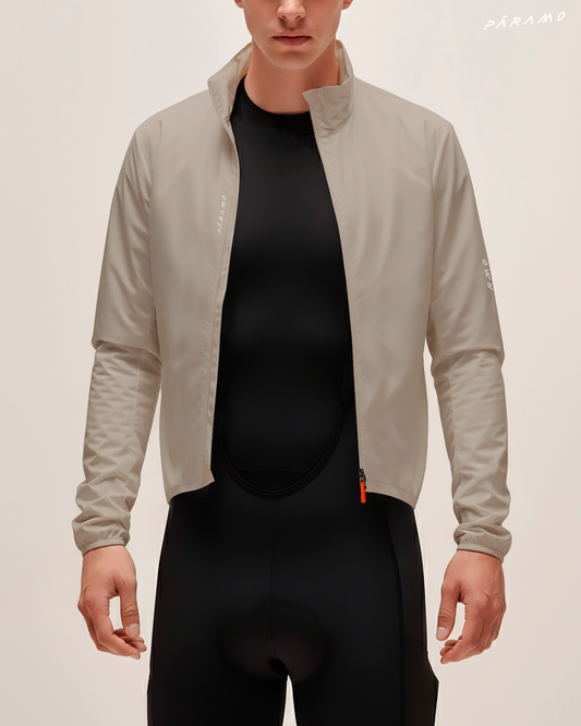 CHAQUETA HAST BEIGE UNISEX IMPERMEABLE 70%