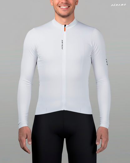 JERSEY NÓMADE 2.0 BLANCO  UNISEX CICLISMO