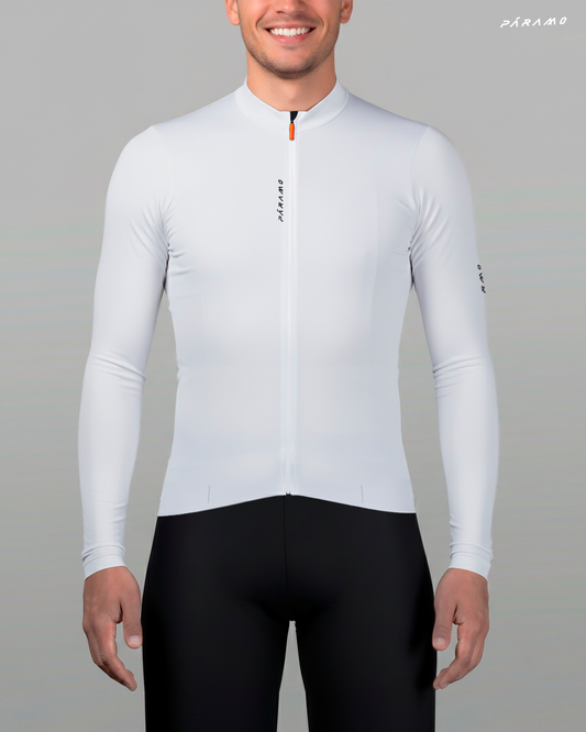 JERSEY NÓMADE 2.0 BLANCO  UNISEX CICLISMO