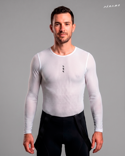 BASE LAYER MANGA LARGA UNISEX ( CAMISILLA INTERIOR ) BLANCA