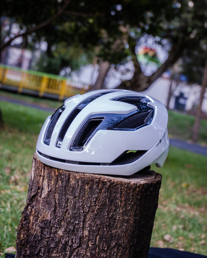 CASCO FALCONER  AAA BLANCO TALLA M