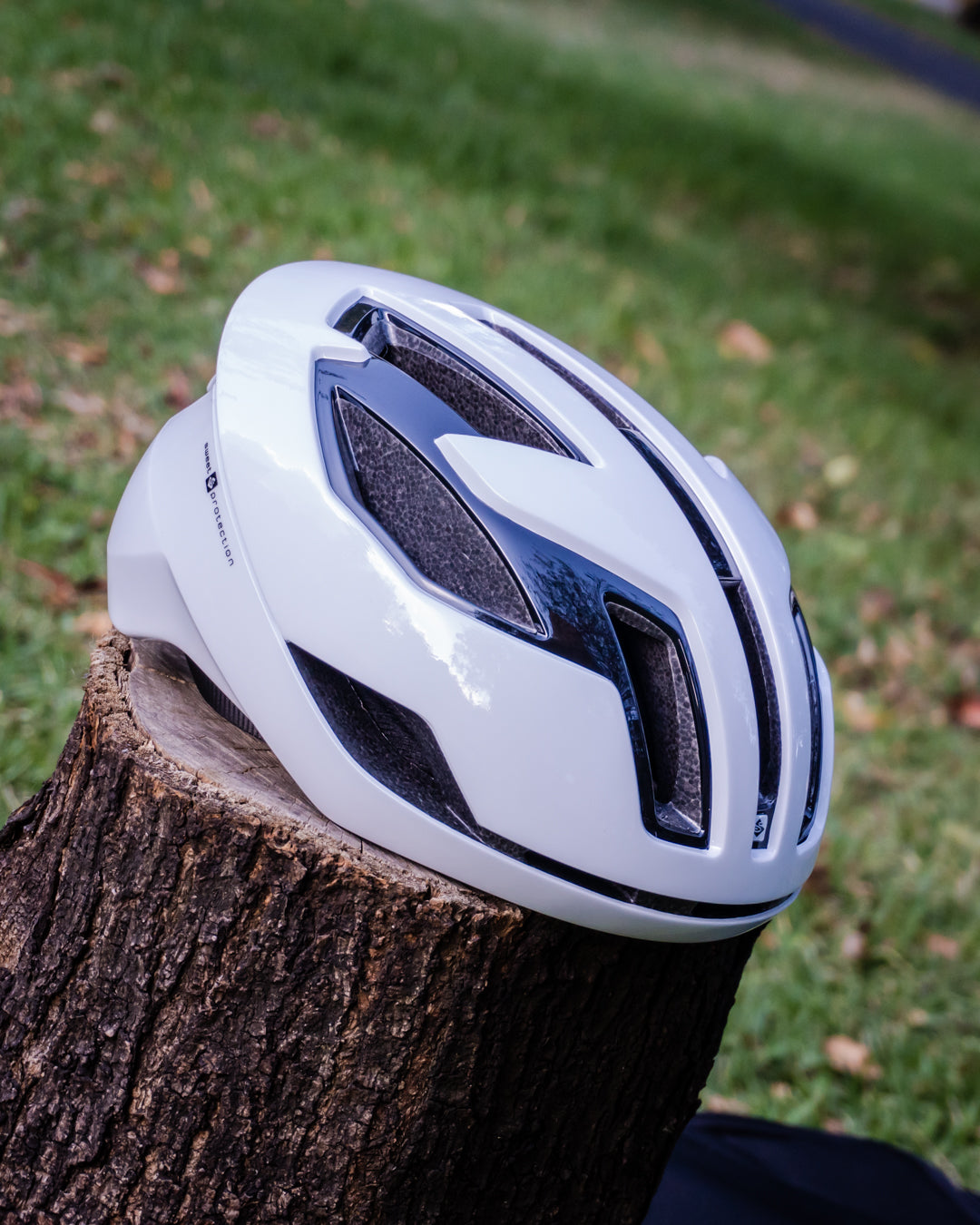 CASCO FALCONER  AAA BLANCO TALLA M