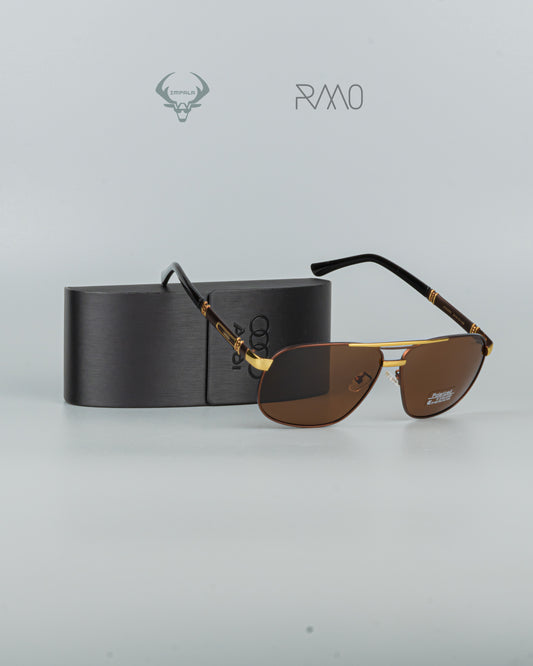 GAFAS AUD1 GERMANY NEGRO PLATA POLARIZADO