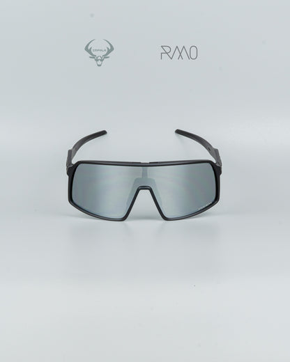 Gafas sutro negro plata 3 lentes Uv400