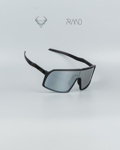 Gafas sutro negro plata 3 lentes Uv400