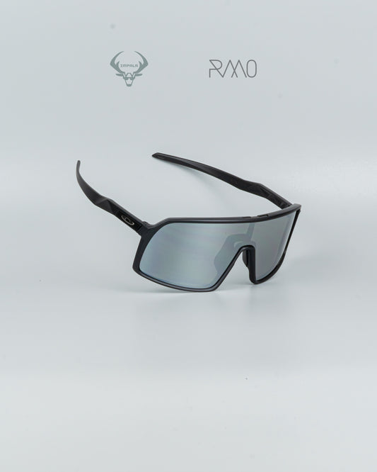 Gafas sutro negro plata 3 lentes Uv400