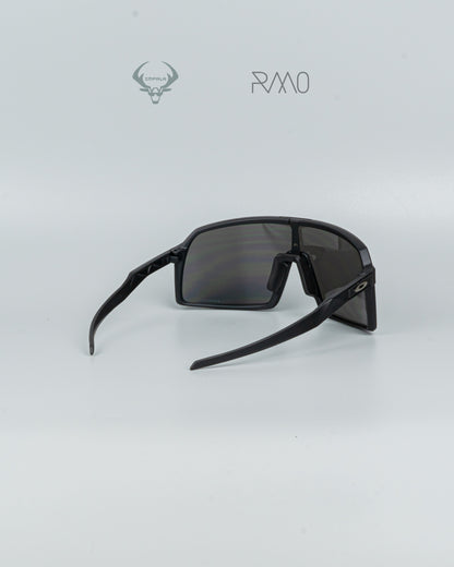 Gafas sutro negro plata 3 lentes Uv400