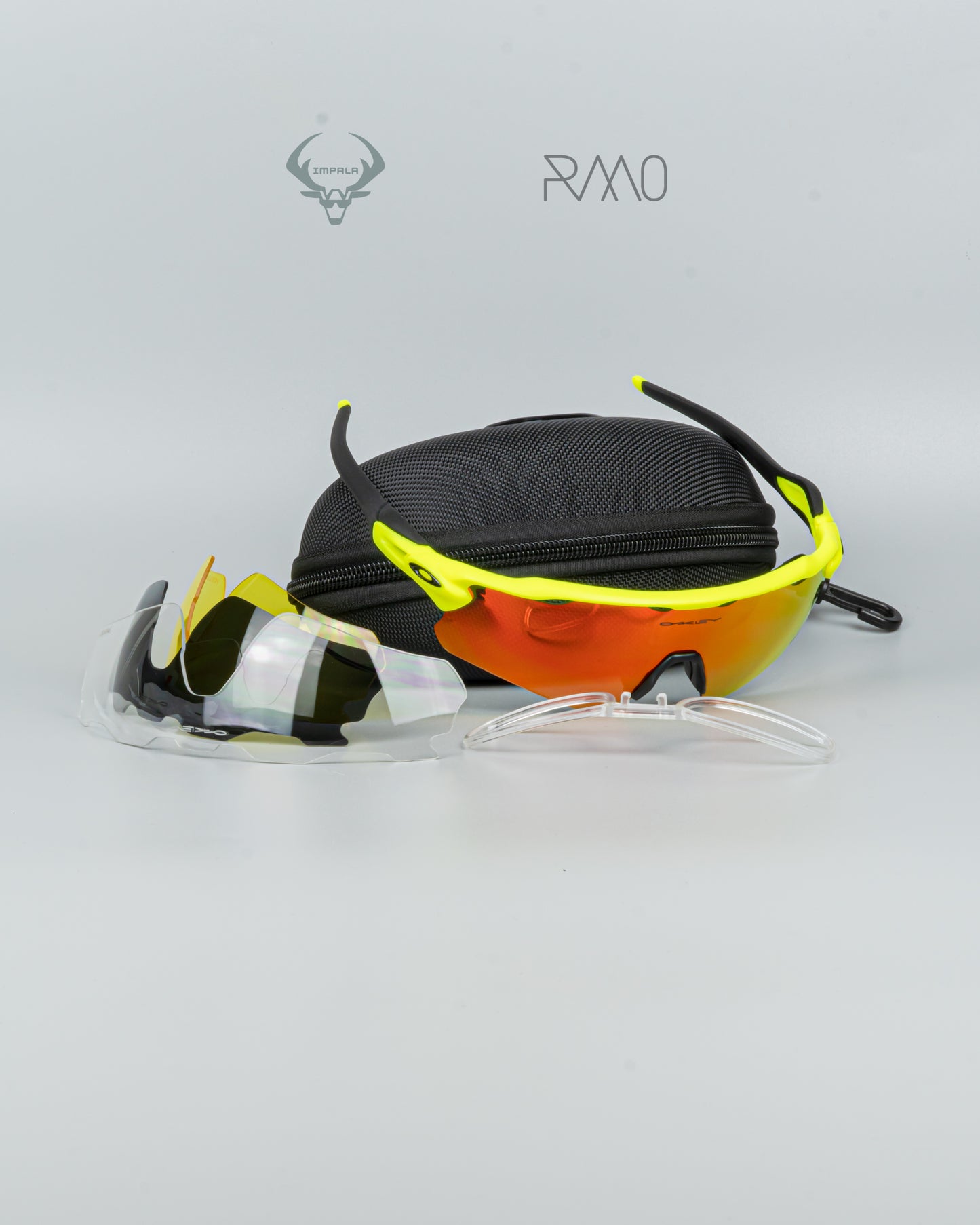 Gafas Radar EV  verde  4 lentes  Uv400
