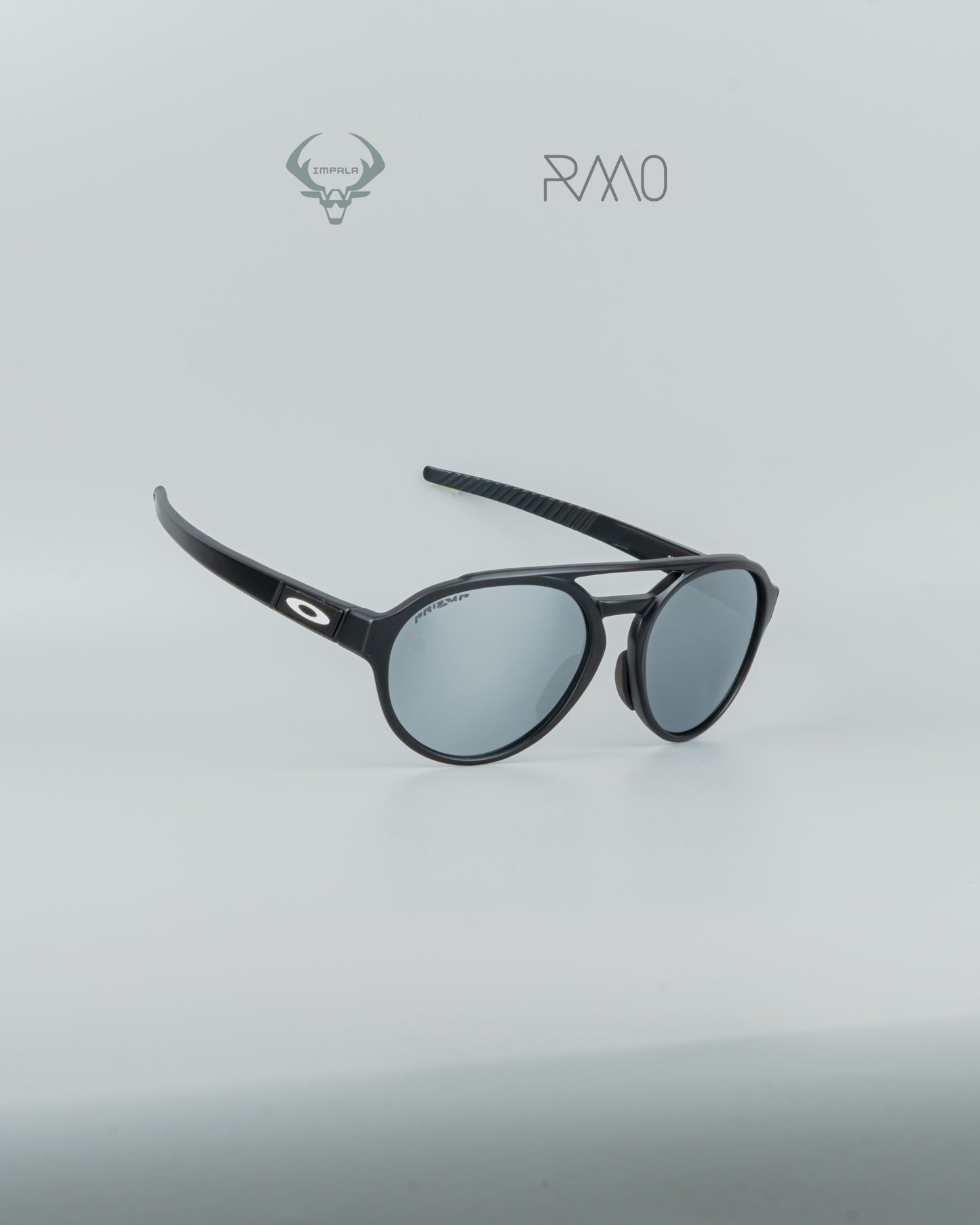GAFAS 0AKL3Y FORAGER NEGRO PLATA  UV400