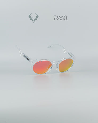 Gafas 0AKL3Y HSTN TRANSPARENTE ROJO
