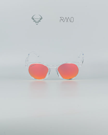 Gafas 0AKL3Y HSTN TRANSPARENTE ROJO