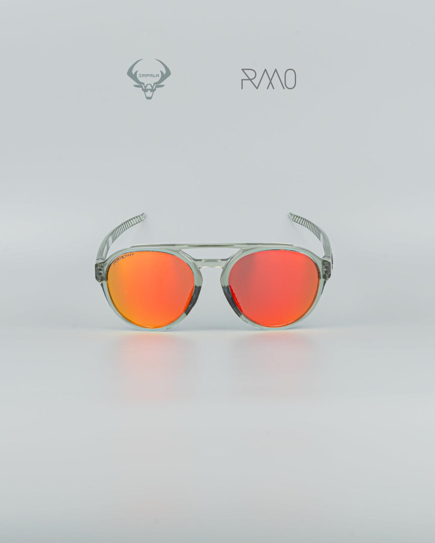 GAFAS 0AKL3Y FORAGER TRANSPARENTE ROJO