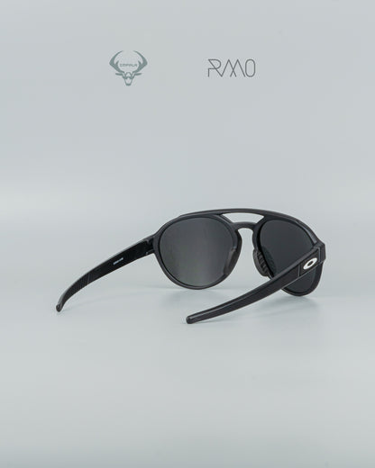 GAFAS 0AKL3Y FORAGER NEGRO PLATA  UV400