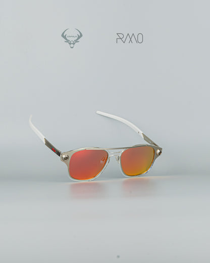 GAFAS 0AKL3Y COLDFUSE BLANCO ROJO
