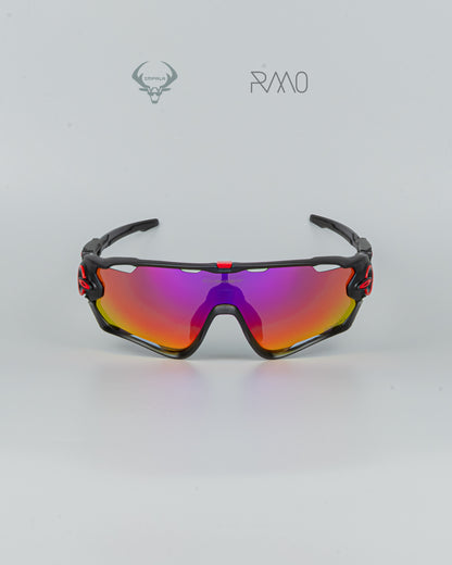 Gafas JAWBREAKER   negro 4 lentes Uv400