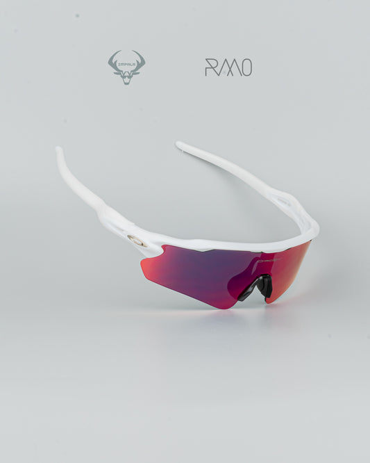 gafas Radar EV  BLANCO ROJO 4 lentes Uv400