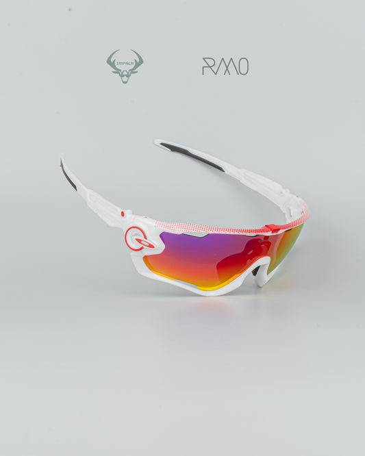 Gafas JAWBREAKER   blanco 4 lentes Uv400
