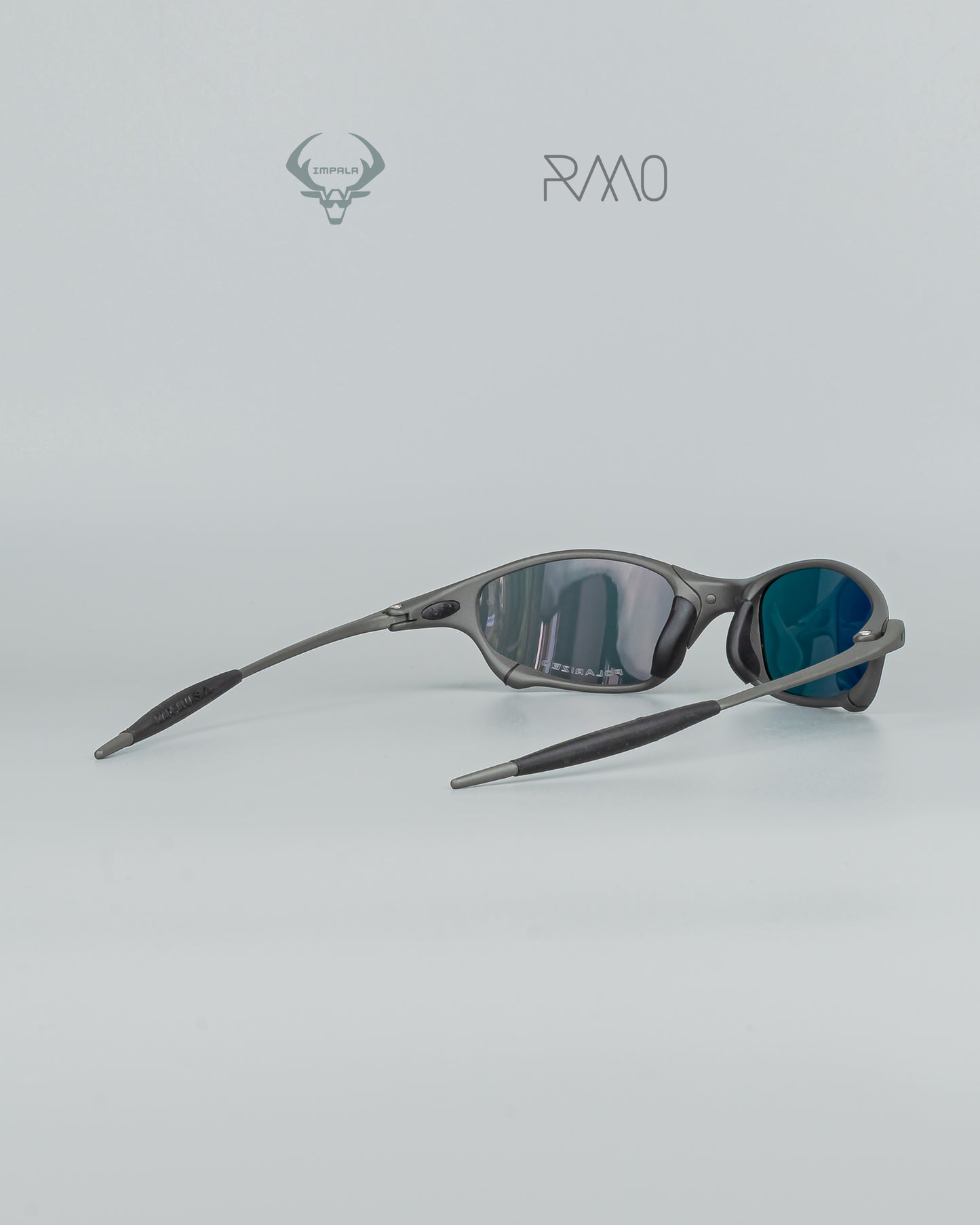 Gafas 0AKL3Y JULIET METAL GRIS ROJO AAA