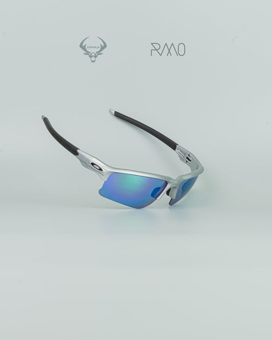GAFAS 0AKL3Y FLAK DRAFT GRIS AZUL