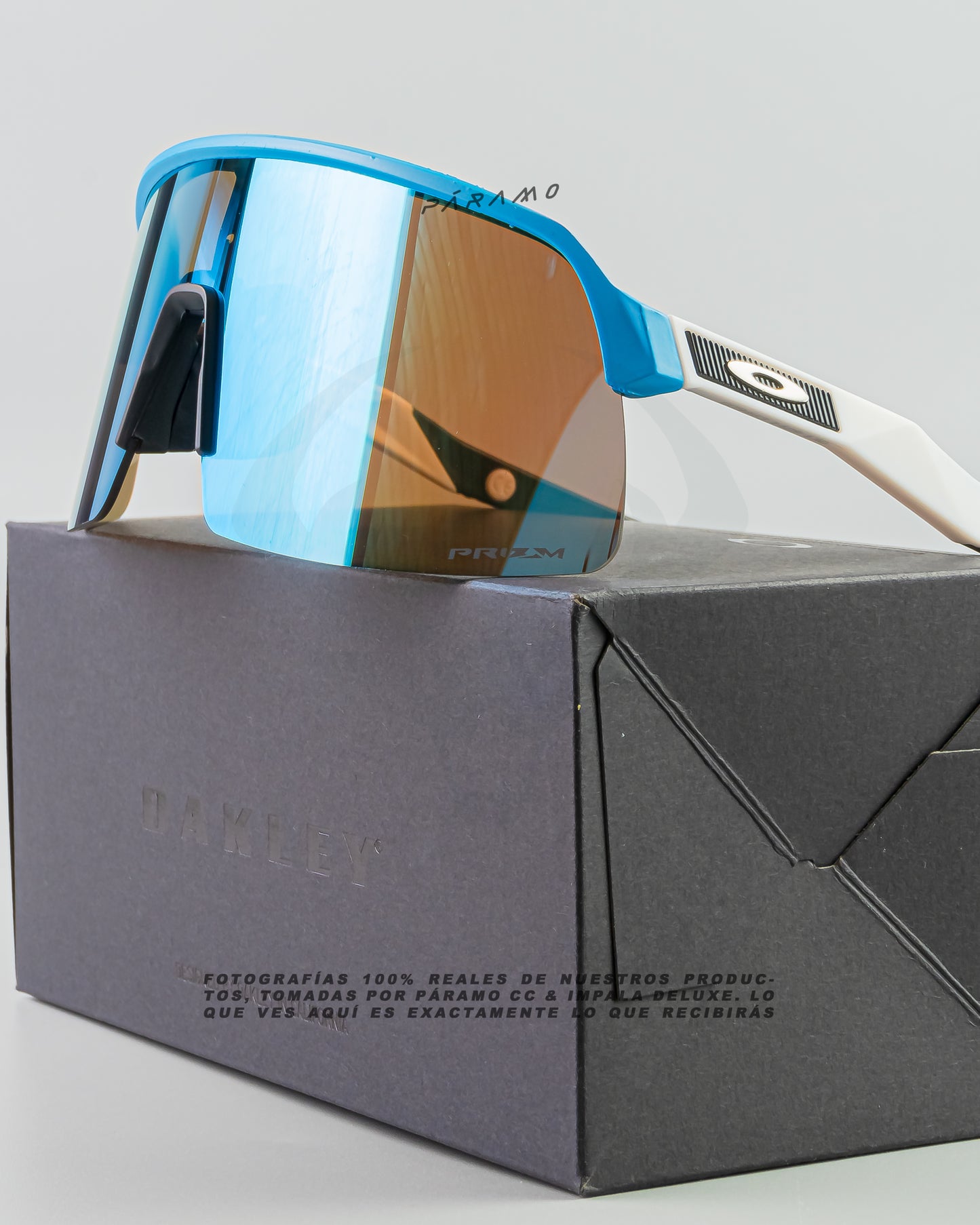 Gafas sutro lite  blanco azul 3 lentes Uv400