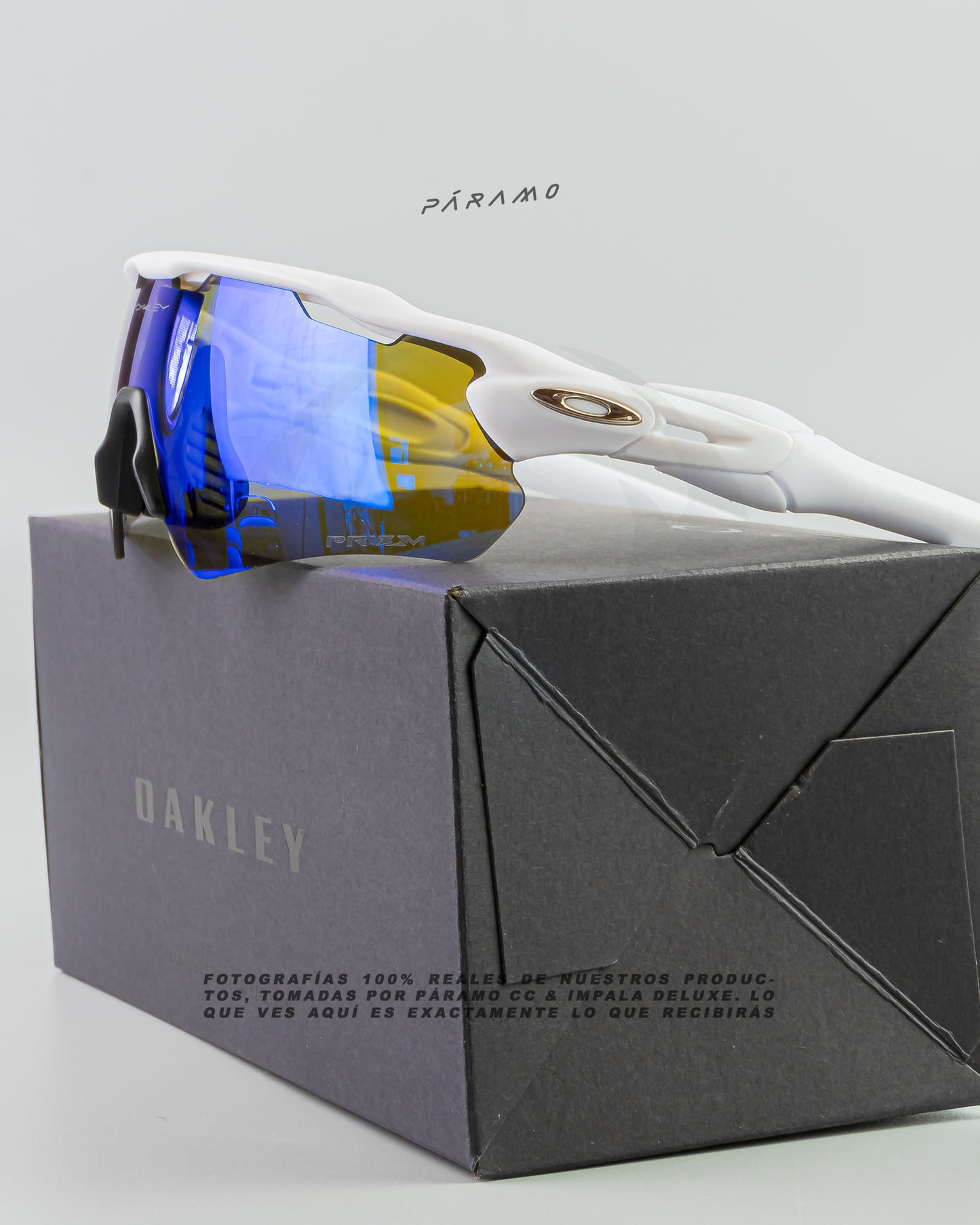 gafas Radar EV  blanco azul 4 lentes Uv400