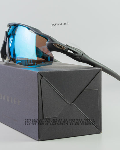 gafas Radar Advancer negro azul  4 lentes Uv400