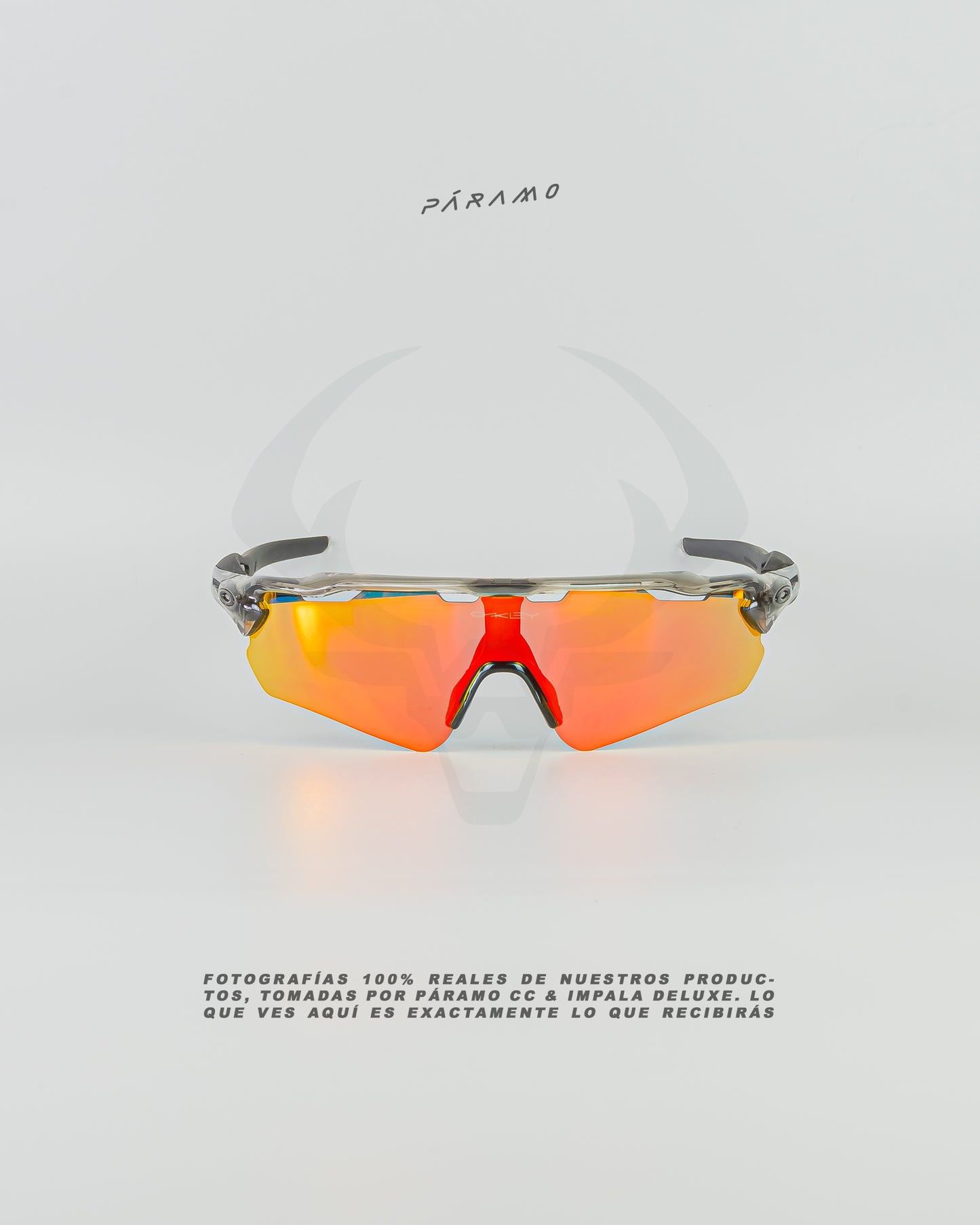 gafas Radar EV  NEGRO TRANSP ROJO 4 lentes Uv400