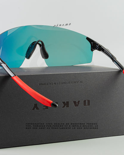 gafas EV zero  negro rojo 1 lente Uv400