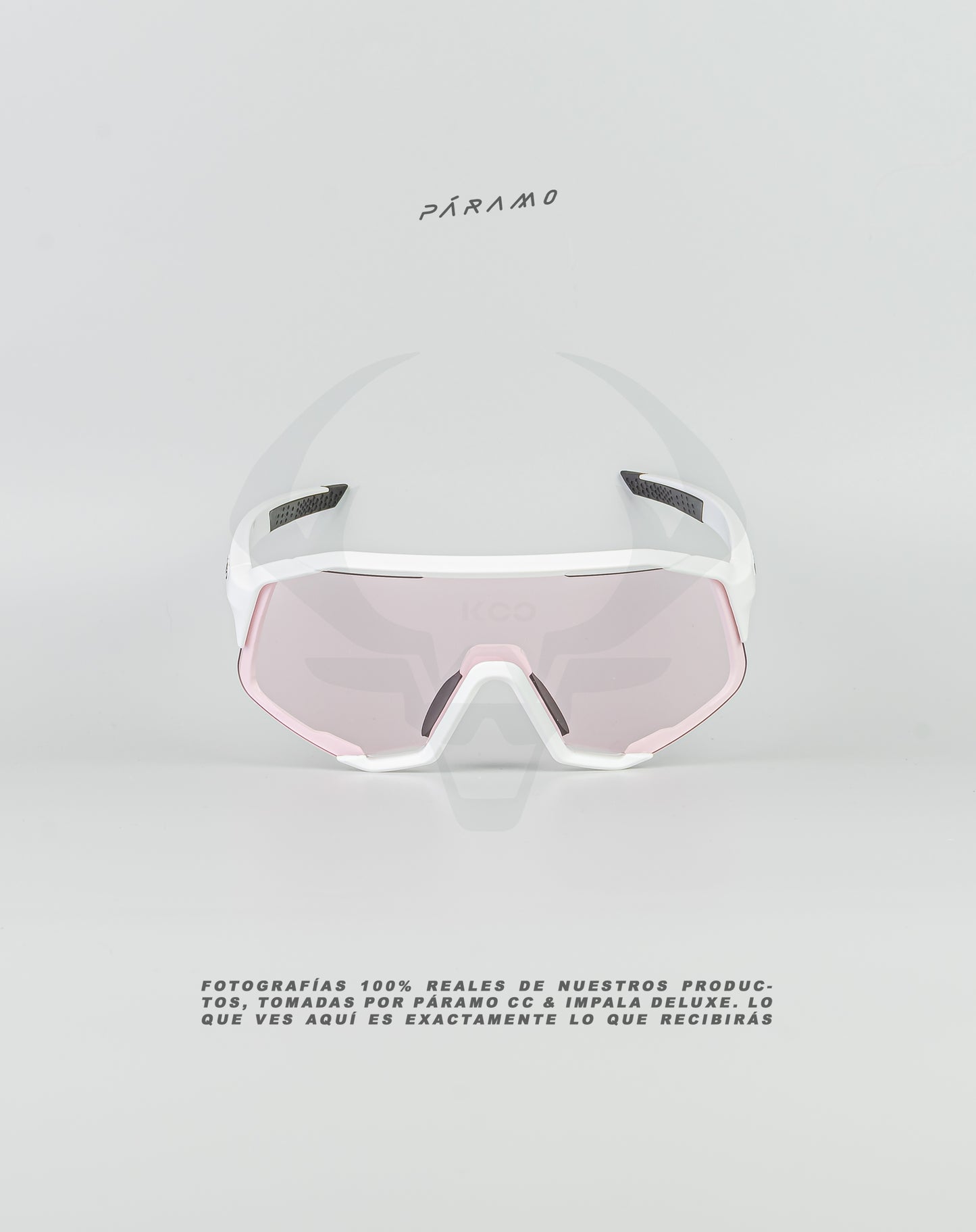 Gafas DEMOS  blanco rosa fotocromatica Uv400