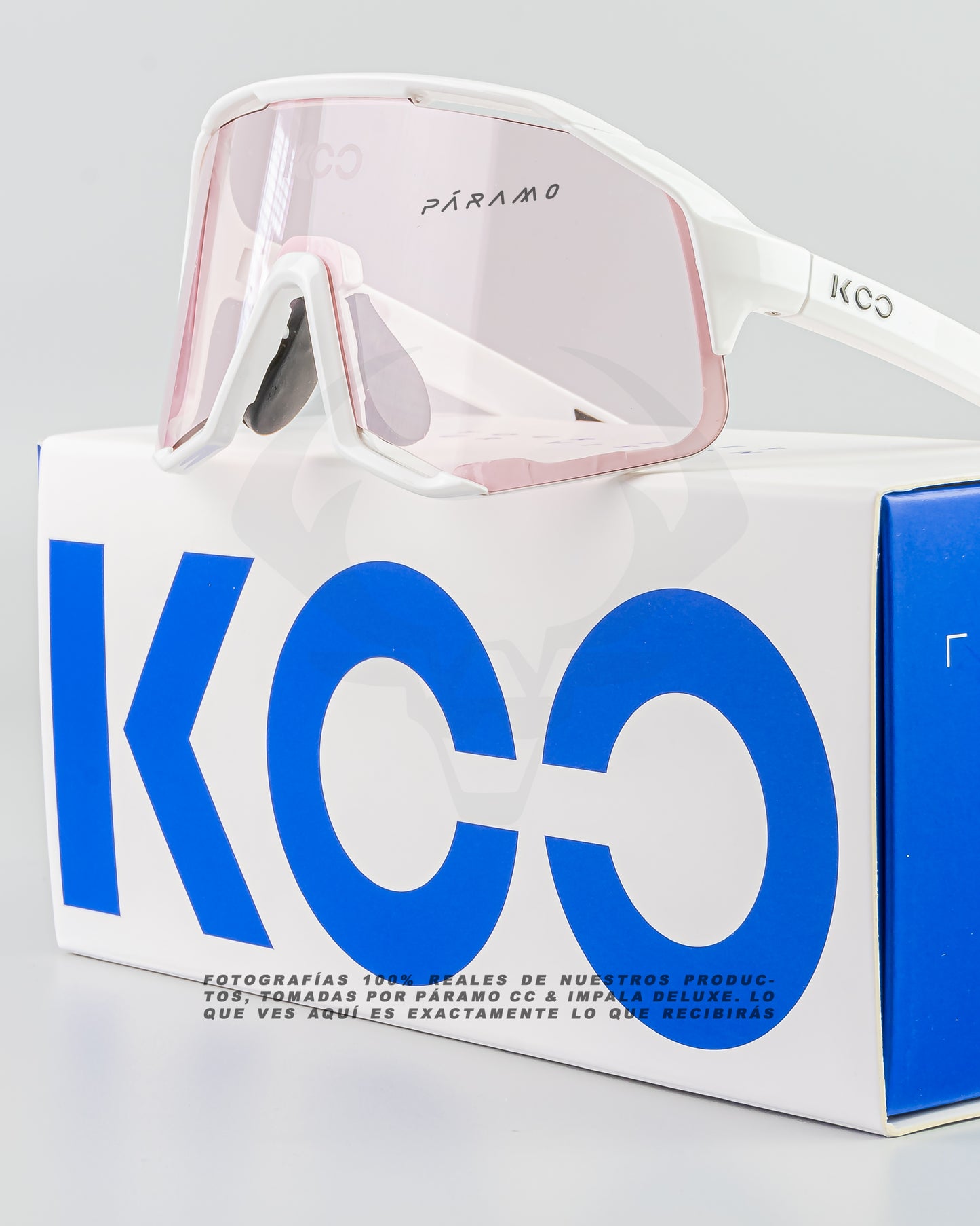 Gafas DEMOS  blanco rosa fotocromatica Uv400
