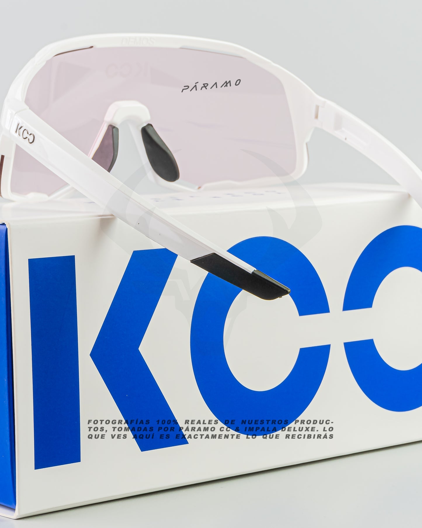 Gafas DEMOS  blanco rosa fotocromatica Uv400