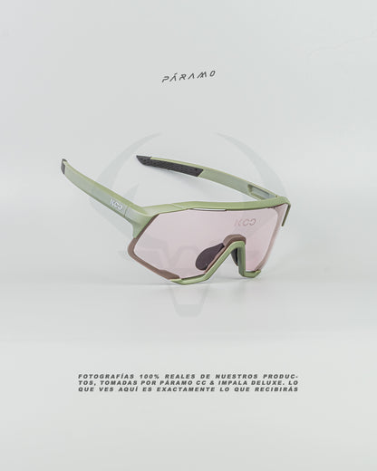 Gafas DEMOS  verde rosa fotocromatica Uv400