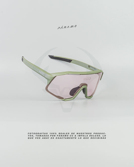 Gafas DEMOS  verde rosa fotocromatica Uv400