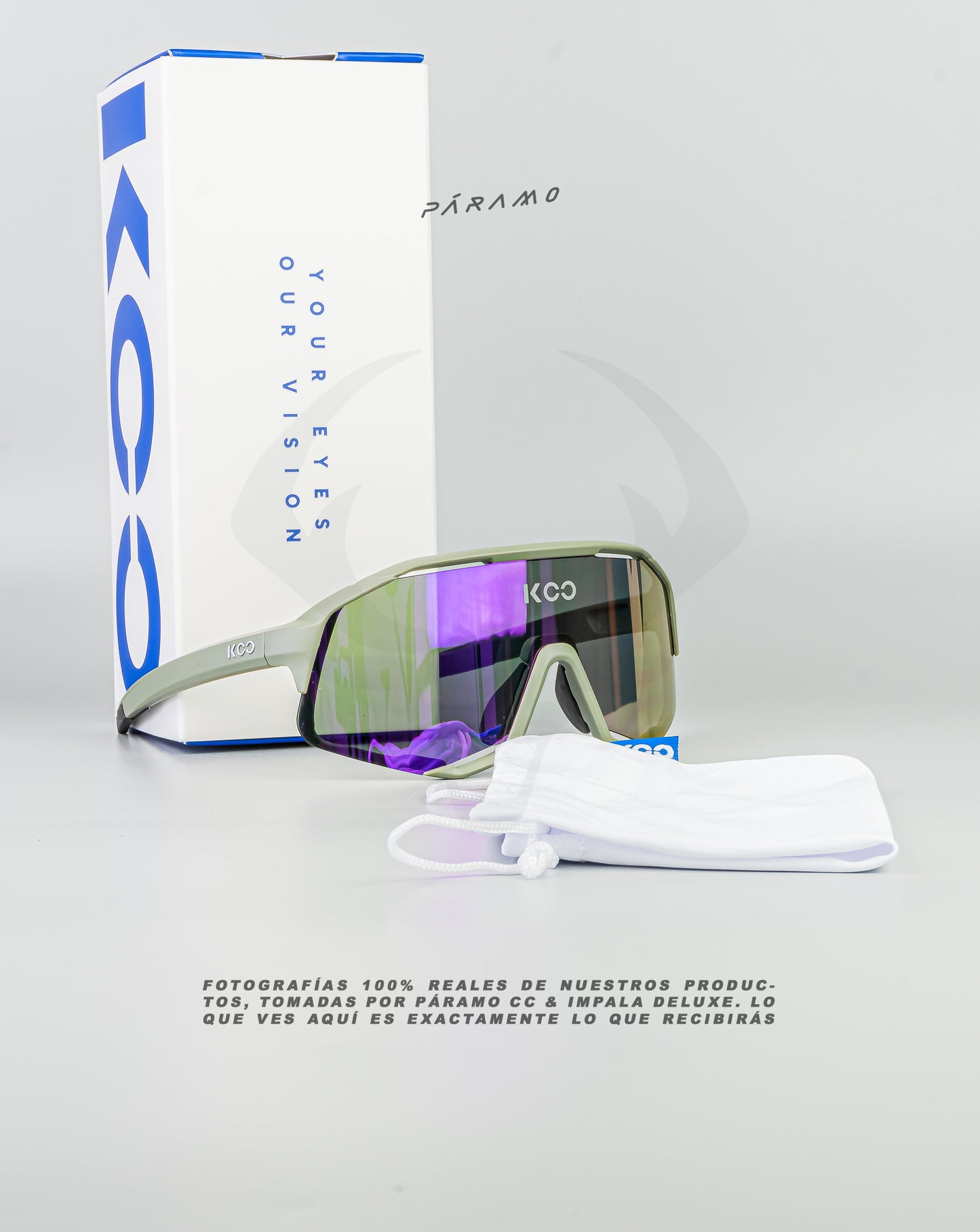 Gafas DEMOS  verde lila Uv400