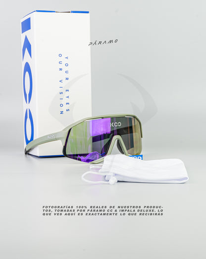 Gafas DEMOS  verde lila Uv400