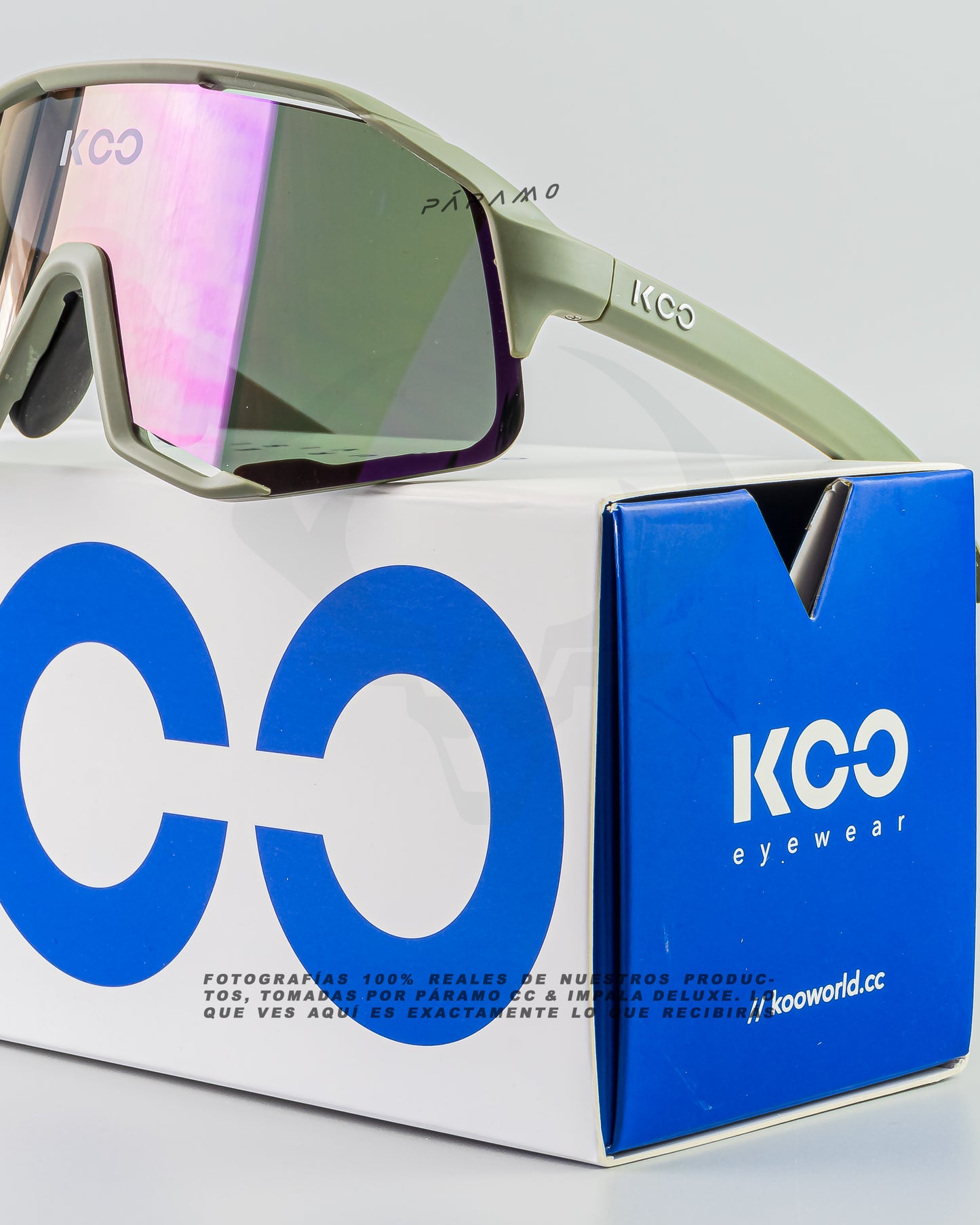 Gafas DEMOS  verde lila Uv400