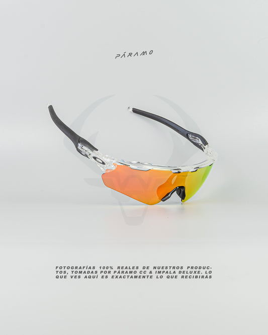 gafas Radar EV  TRANSP ROJO 4 lentes Uv400