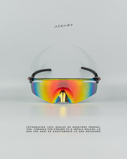 GAFAS 0AKL3Y M QNTM KATO NEGRO ROJO
