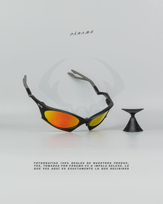 Gafas 0AKL3Y PLANTARIS NEGRO ROJO