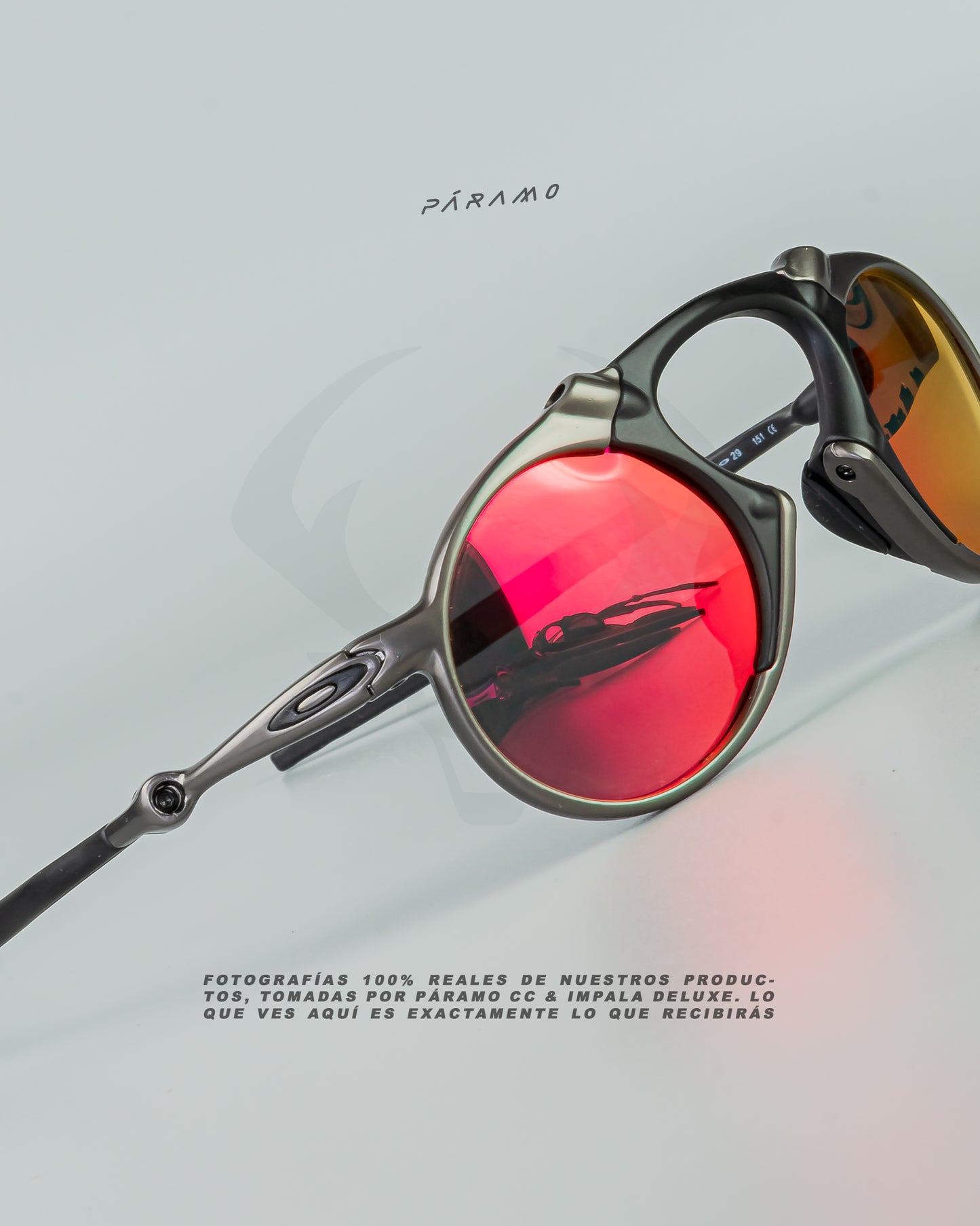 Gafas 0AKL3Y MADMAN NEGRO ROJO  UV400