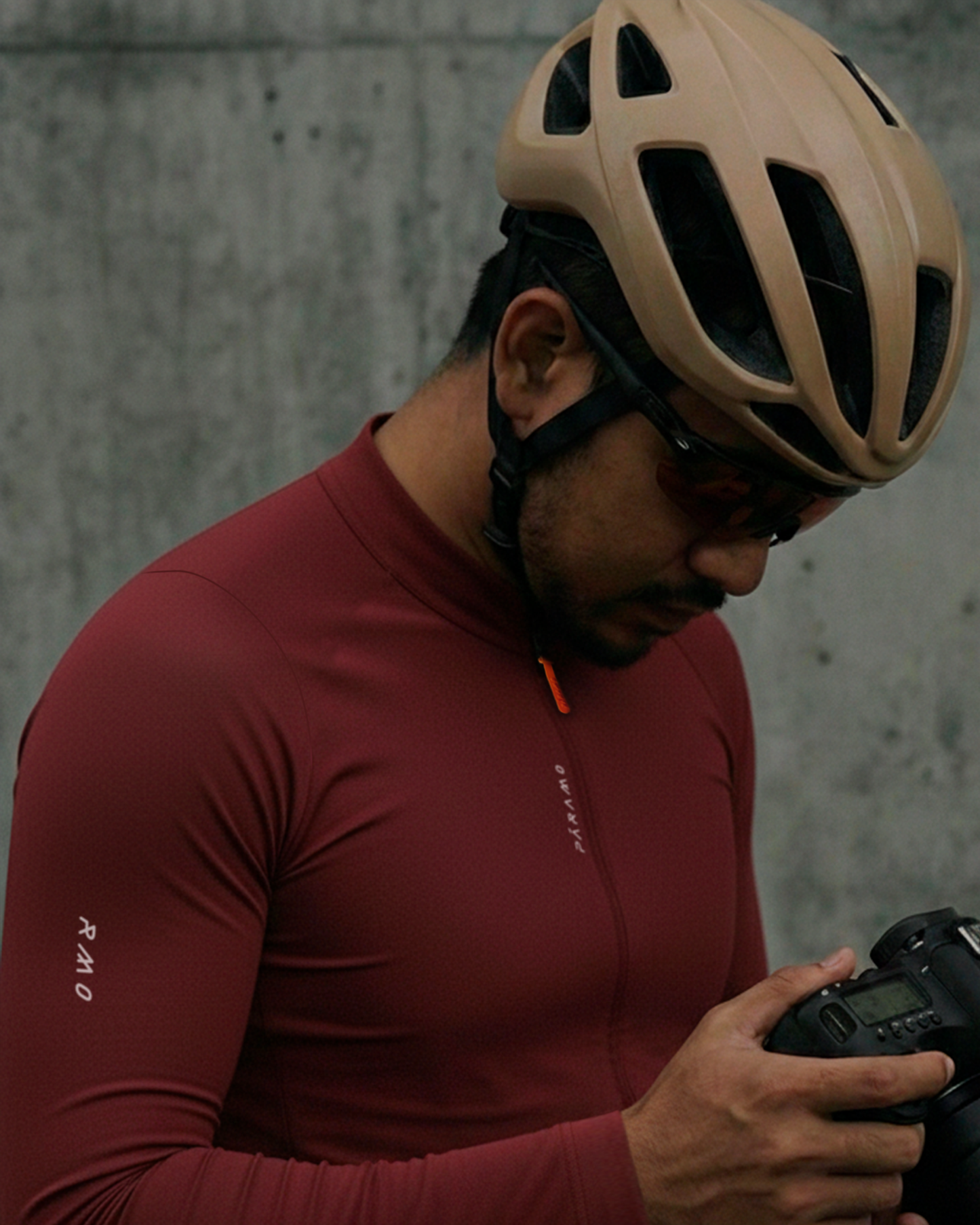 JERSEY VETTA TERRACOTA UNISEX TÉRMICO CICLISMO